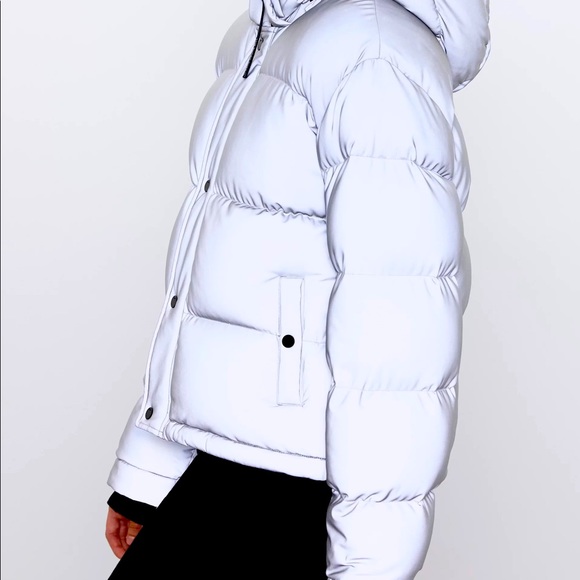 Aritzia Reflective Superpuff Rare 